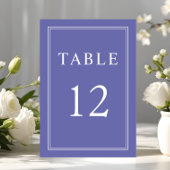 Elegante Paarse lavendelbruiloft Kaart