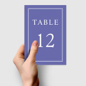 Elegante Paarse lavendelbruiloft Kaart