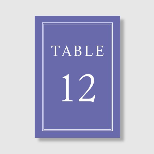 Elegante Paarse lavendelbruiloft Kaart