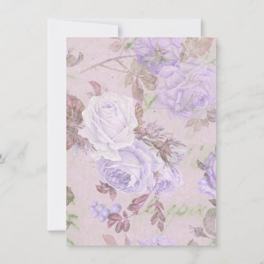 ELEGANTE PAARSE LILA VERANDERING VAN DE DATUM (Achterkant)