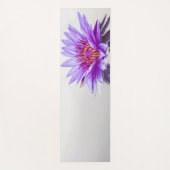 Elegante Paarse Lotus Yogamat (Voorkant)