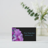 Elegante paarse Magenta bloem Hydrangea Visitekaartje (Staand voorkant)