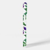 Elegante paarse magenta waterverf bloemen Case-Mate iPhone case (Achterkant / Rechts)