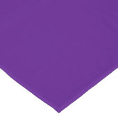 Elegante Paarse satijnen tafelloper (Hoek)