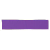 Elegante Paarse satijnen tafelloper (Horizontaal)