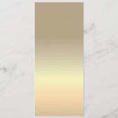 Elegante Paarse Trouwmenu Menu (Achterkant)