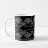 Elegante Paarse Waier Koffiemok (Links)