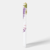 Elegante paarse waterverf bloemenwisteria Case-Mate iPhone case (Achterkant / Rechts)