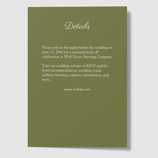 Elegante Paarse Waterverf Wildflower bruiloft Informatiekaartje