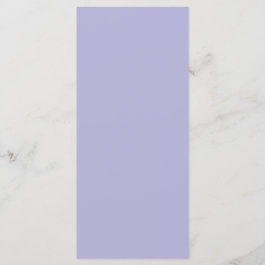 Elegante Paarse Wisteria Botanische Script bruilof Menu (Achterkant)