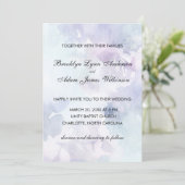 Elegante paasbruiloft uitnodigingen (Staand voorkant)