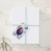 Elegante Paasei Botanische Kunst Cadeaulabel (Met Touw)