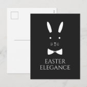 Elegante Paasgroet Feestdagenkaart (Voorkant / Achterkant)