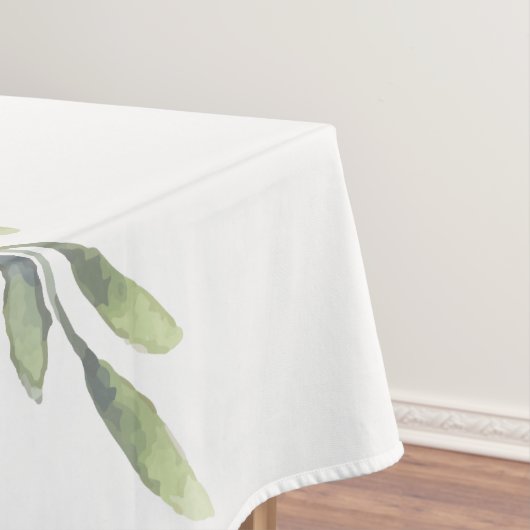 Elegante paashaas bloem tafelkleed (Voorbeeld)