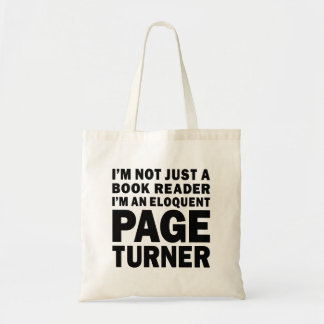 Elegante Pagina Draaier Boekenliefhebber Tote Bag