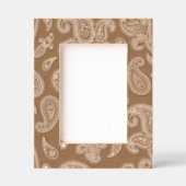 Elegante  Paisley Floral gegraveerd Lijst (Voorkant)