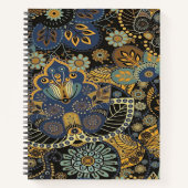 Elegante paisley notitieboek (Voorkant)