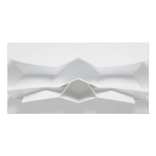 Elegante papieren architectuur perfect poster