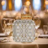 Elegante papieren Borden Bordje