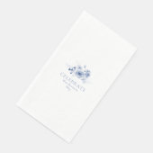 Elegante papieren gastendoekjes voor de bruiloft – servet (Hoek)