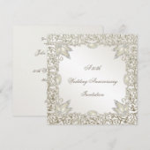 Elegante Parel 30e Huwelijksjubileum Kaart (Voorkant / Achterkant)