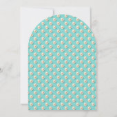 Elegante Parel Bat Mitzvah Uitnodiging (Achterkant)