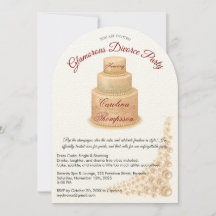 Elegante parel & glitter echtscheidingsfeest glamo
