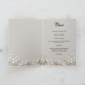 Elegante parels bruids douche uitnodiging (Binnen)