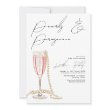 Elegante Parels en Prosecco Bruidsfeest