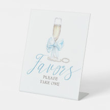 Elegante Parels en Prosecco Coquette Favors Bord