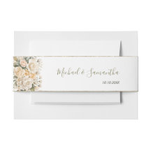 Elegante Parelwitte en Ivoren Rozen Bruiloft
