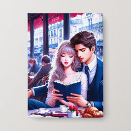 Elegante Parijse Café Datum: Een romantische ontsn Button