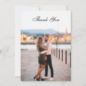 Elegante Pasen bedankkaarten Bedankkaart (Voorkant)