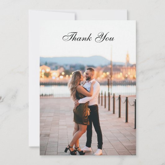 Elegante Pasen bedankkaarten Bedankkaart (Voorkant)