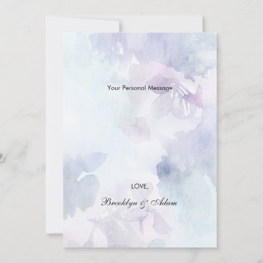 Elegante Pasen bedankkaarten Bedankkaart (Achterkant)