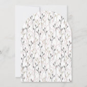 Elegante Pasen Brunch Uitnodiging (Achterkant)