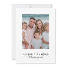 Elegante Pasen Foto Wensen