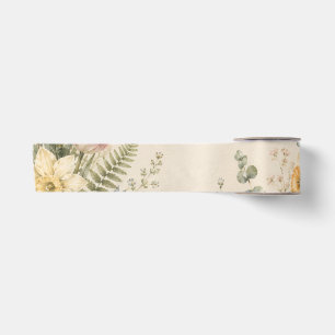 Elegante Pasen Groet, Blauwe Witte Porselein stijl Satijnen Lint