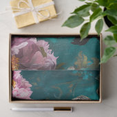 Elegante Pasen Pioenen Kroonluchter Decoupage Tissuepapier (Geschenk)