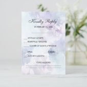 Elegante Pasen RSVP-kaarten RSVP Kaartje (Staand voorkant)