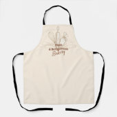 Elegante Pastel Bakkerij Branding Schort (Voorkant)