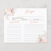 Elegante pastel bloeit Vrijgezellenfeest Recept Ka (Voorkant)