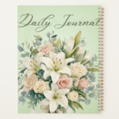 | Elegante Pastel Bloemboeket & Botanisch Planner (Achterkant)