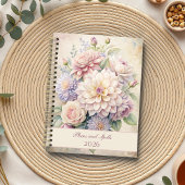  Elegante Pastel Bloemen Planner