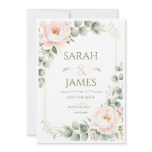 Elegante Pastel Bloemige Botanische Minimalistisch