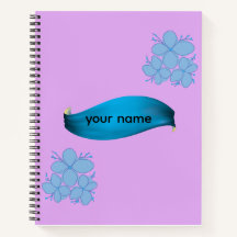 Elegante Pastel Bloemige Waterverf Gepersonaliseer