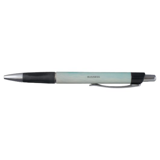 Elegante Pastel Blue Waterverf Artistic Classy Pen (Bodem)