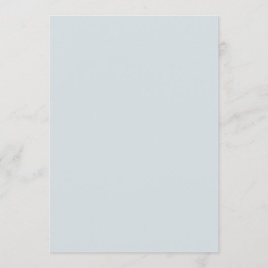 Elegante pastel Boho bloemkalligrafie Menu (Achterkant)