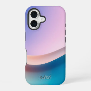Elegante Pastel Golf Gradient iPhone 16 Hoesje