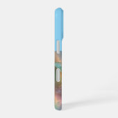 Elegante Pastel Libelle Fractale Kunst, iPhone 16 Hoesje (Rechterkant)